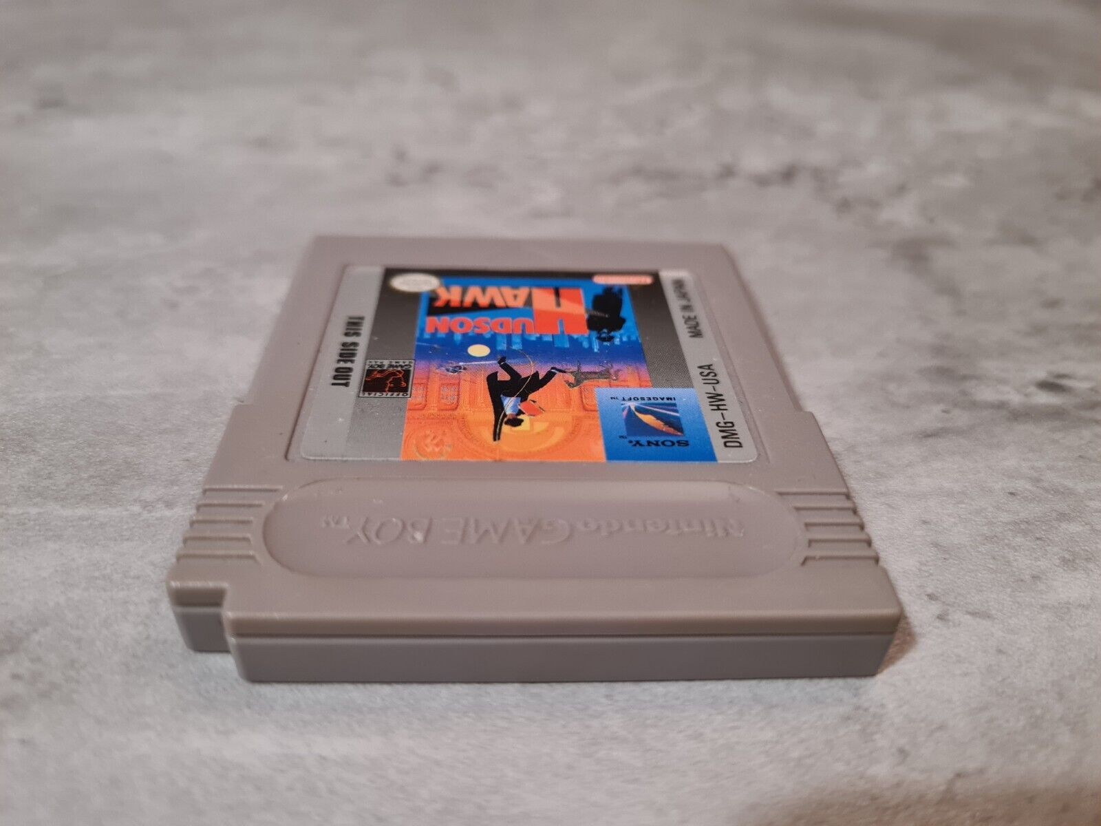 Nintendo Gameboy Classic Spiel Hudson Hawk Modul USA - T-Retro-Games 