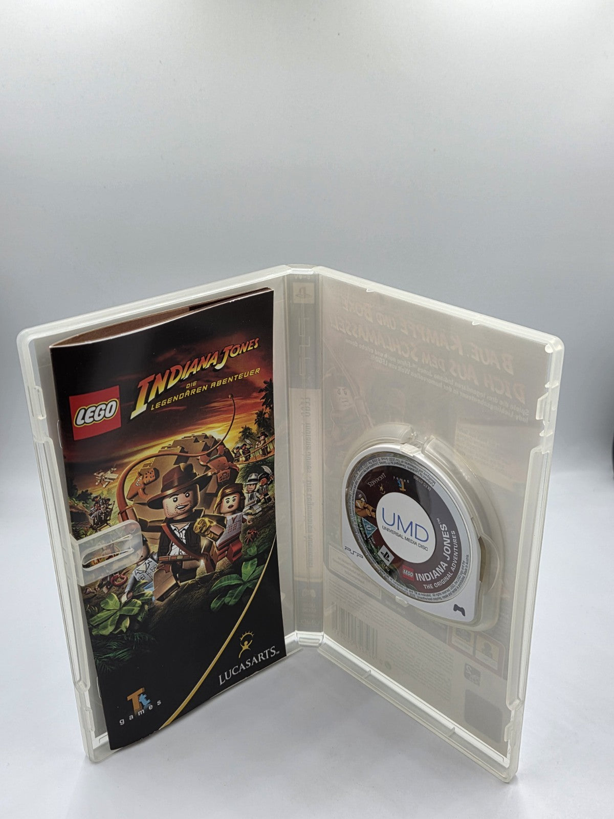 Sony PSP Lego Indiana Jones die legendären Abenteuer mit OVP und Anleitung