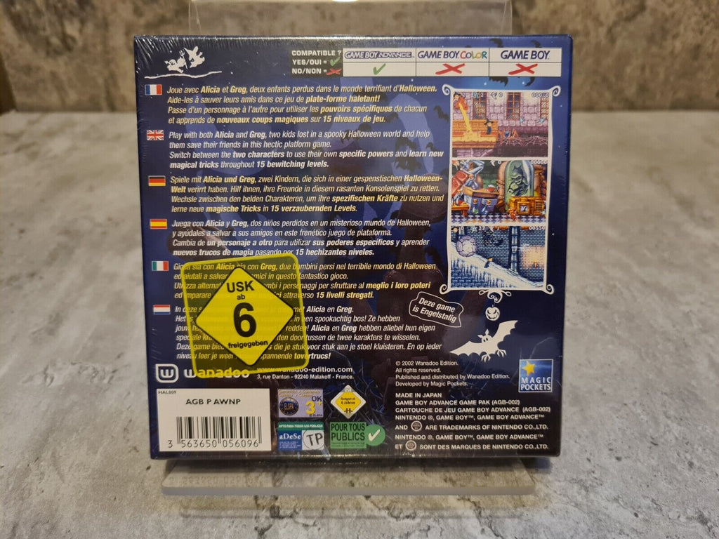 Game Boy Advance Castleween EUR Sealed Neu - T-Retro-Games 