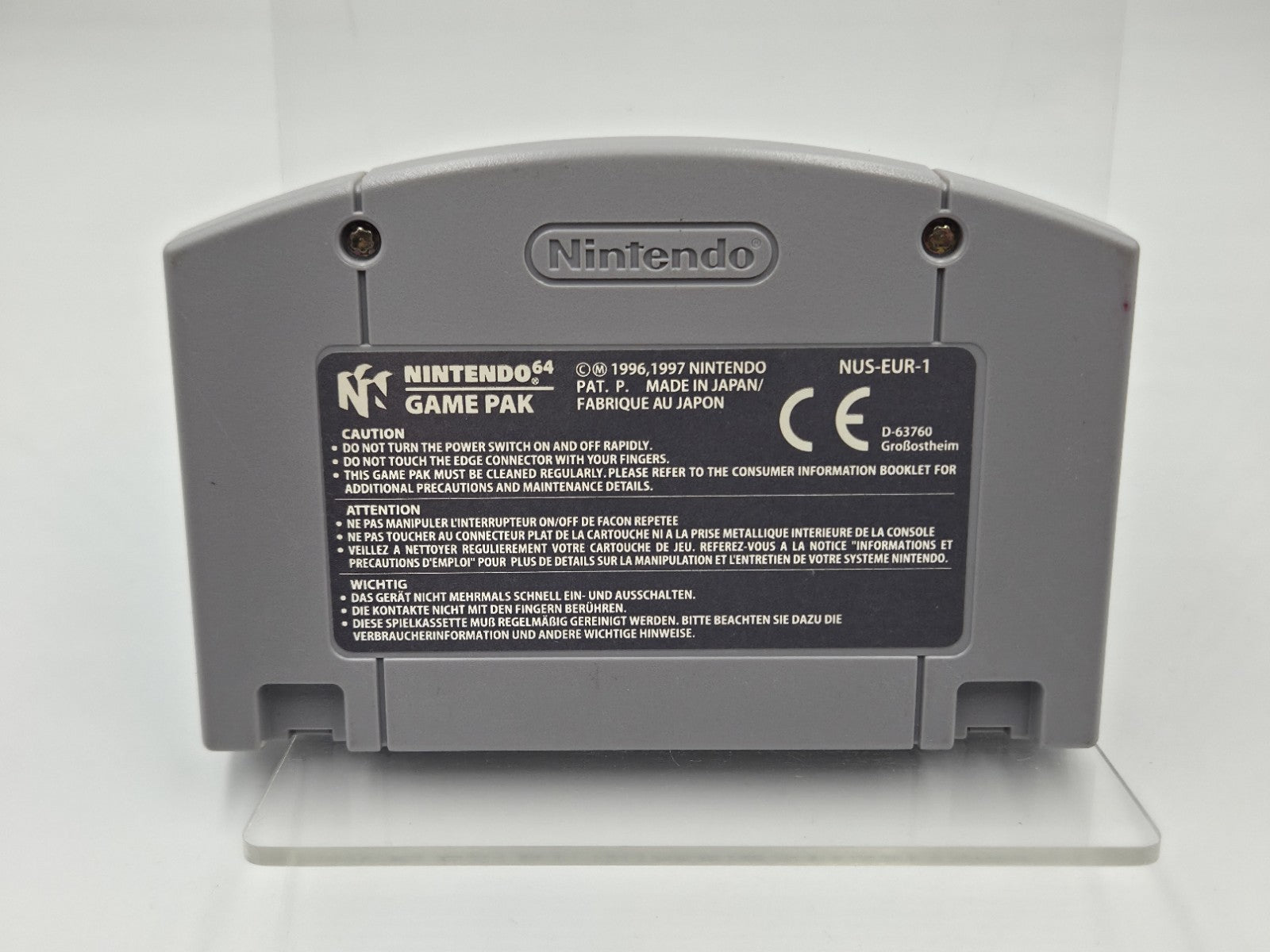 N64 Nintendo 64 Spiel Yoshi's Story Modul EUR