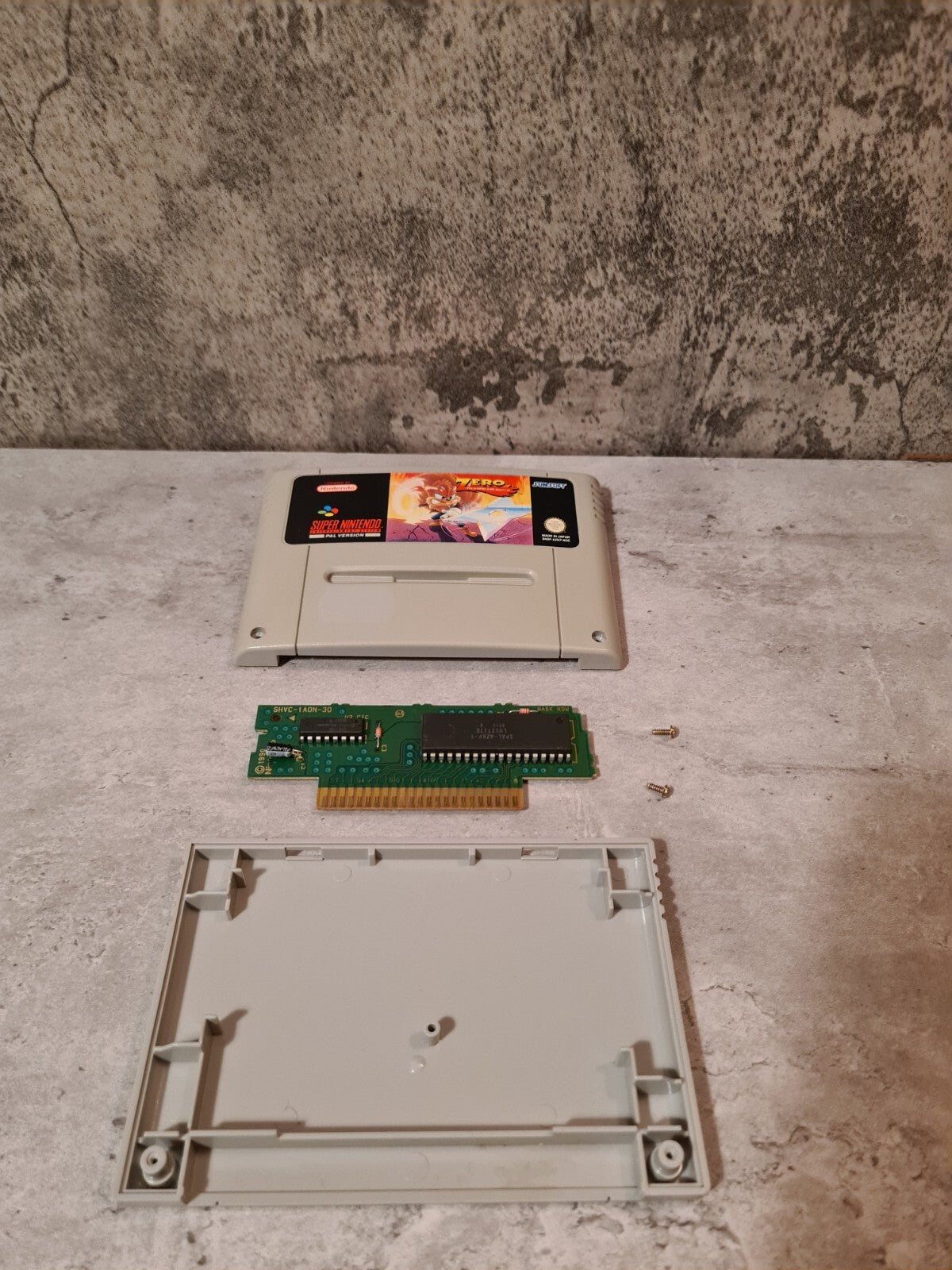 SNES Super Nintendo Zero The Kamikaze Squirrel Modul NOE