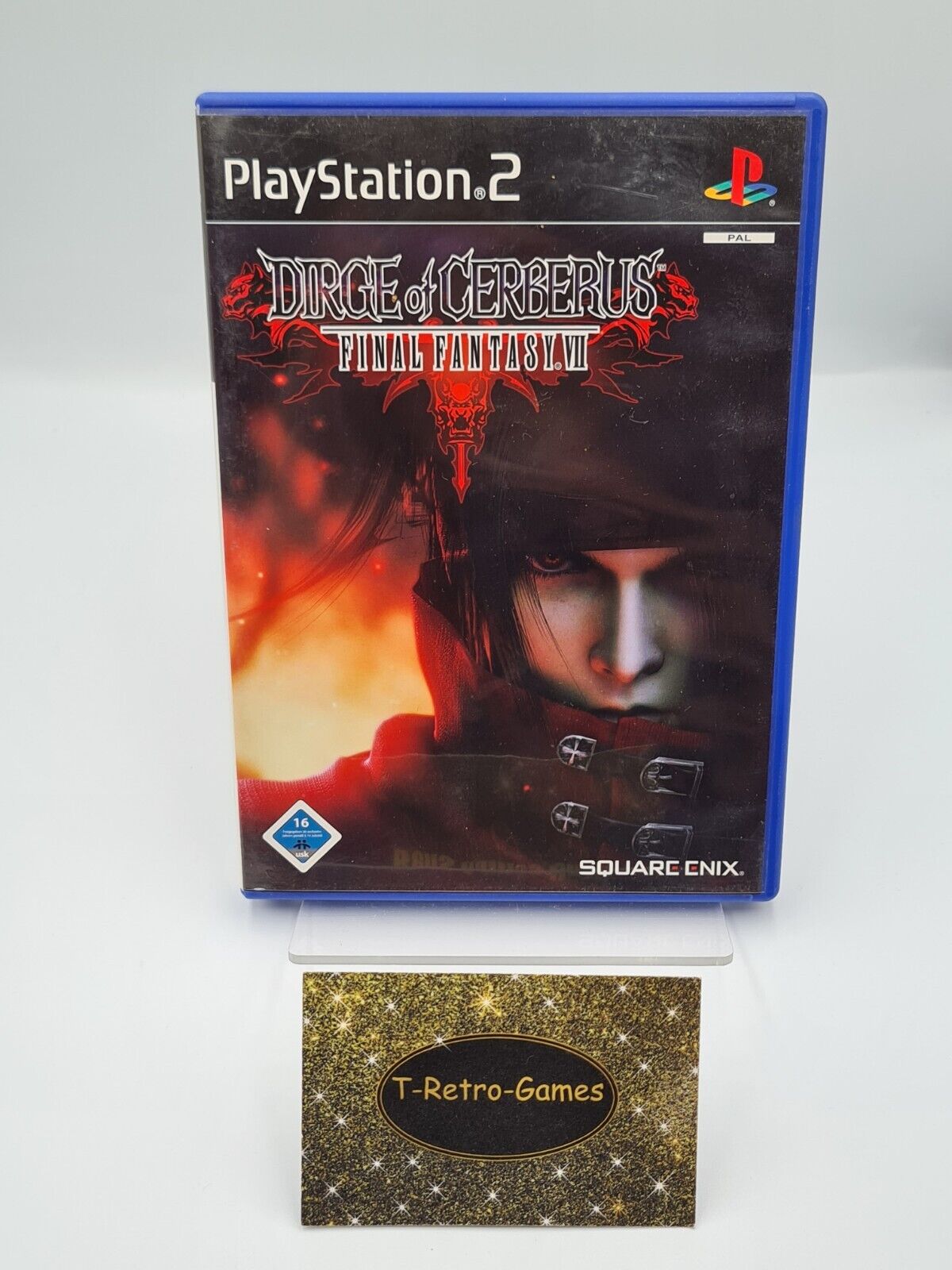 PS2 Playstation 2 Dirge of Cerberus Final Fantasy VII + OVP + Anleitung Deutsch - T-Retro-Games 