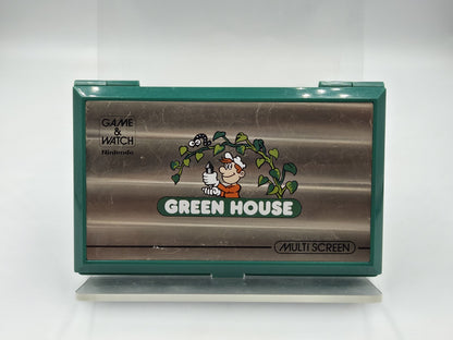 Nintendo Game & Watch Green House Konsole Console 1982 Multi Screen GH-54