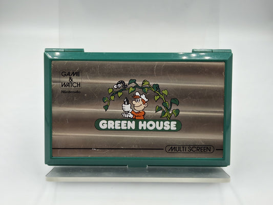 Nintendo Game & Watch Green House Konsole Console 1982 Multi Screen GH-54
