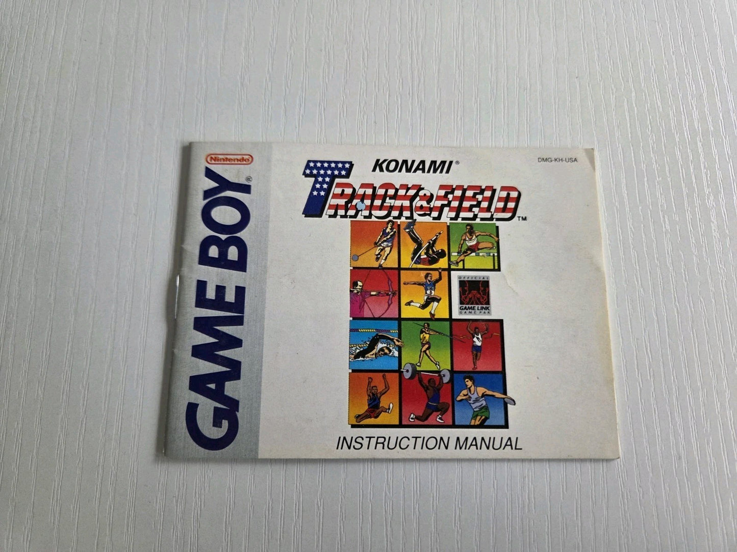 Nintendo Game Boy Classic Track & Field Spielanleitung USA