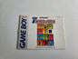 Nintendo Game Boy Classic Track & Field Spielanleitung USA