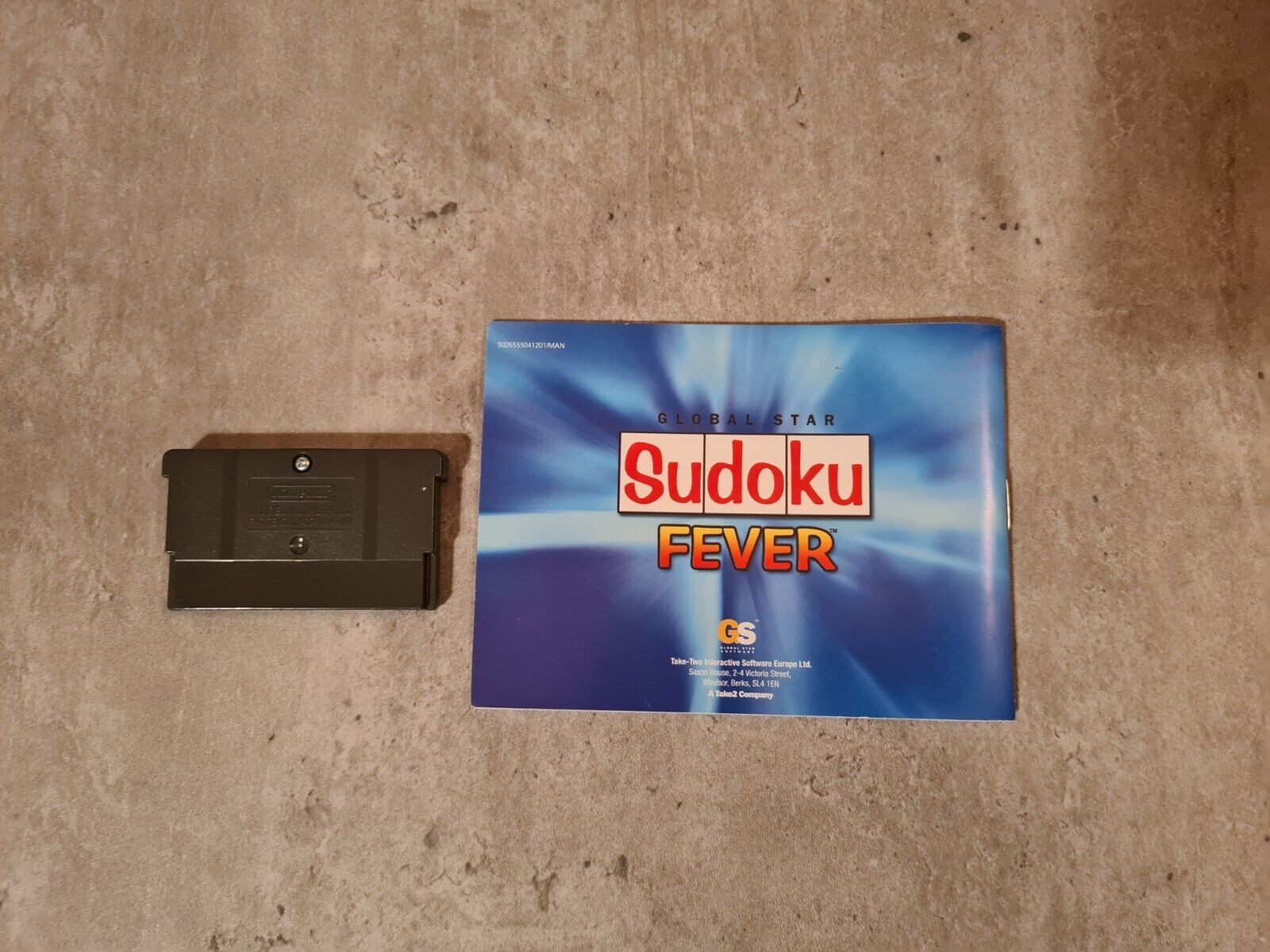 Gameboy Advance Sudoku Fever mit OVP und Anleitung EUR - T-Retro-Games 
