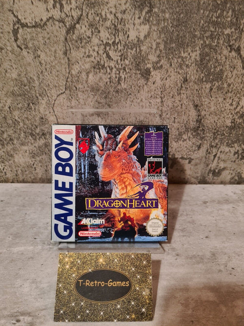 Game Boy Classic DragonHeart mit OVP und Anleitung EUR - T-Retro-Games 