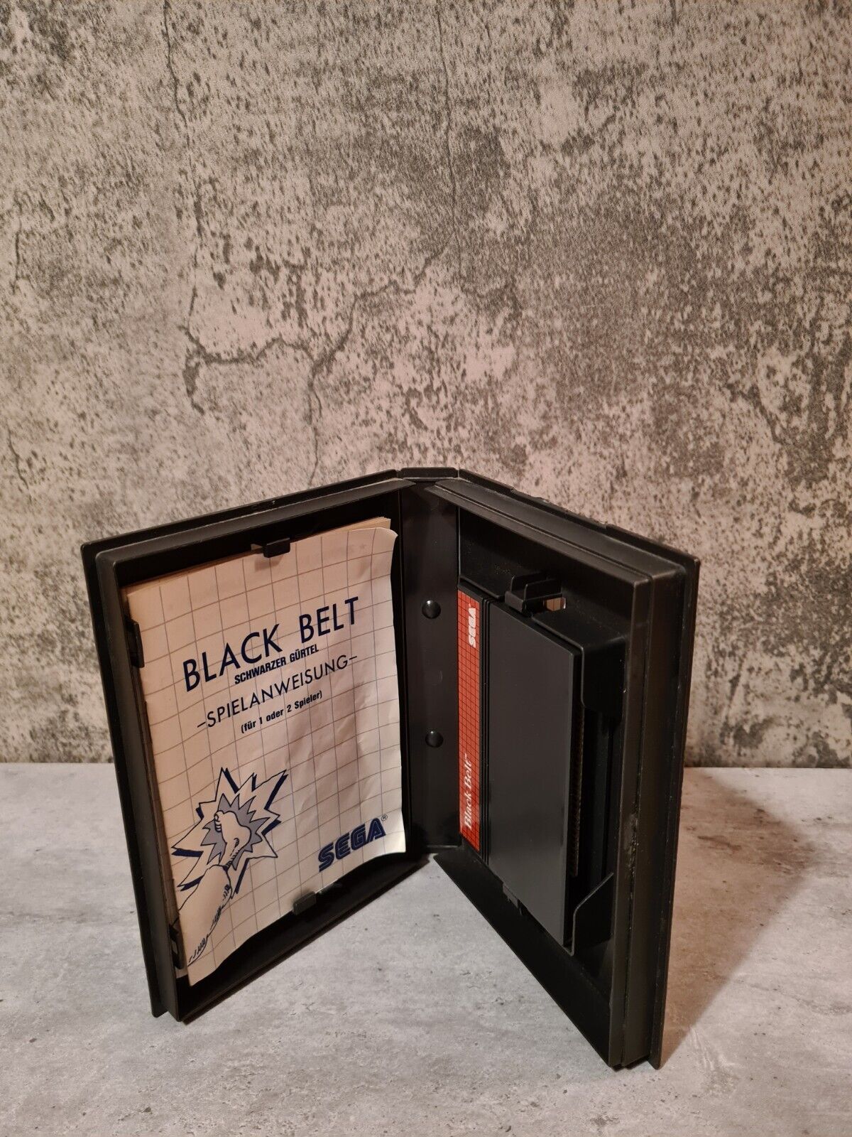 Sega Master System Black Belt mit OVP und Anleitungen Multi Language - T-Retro-Games 