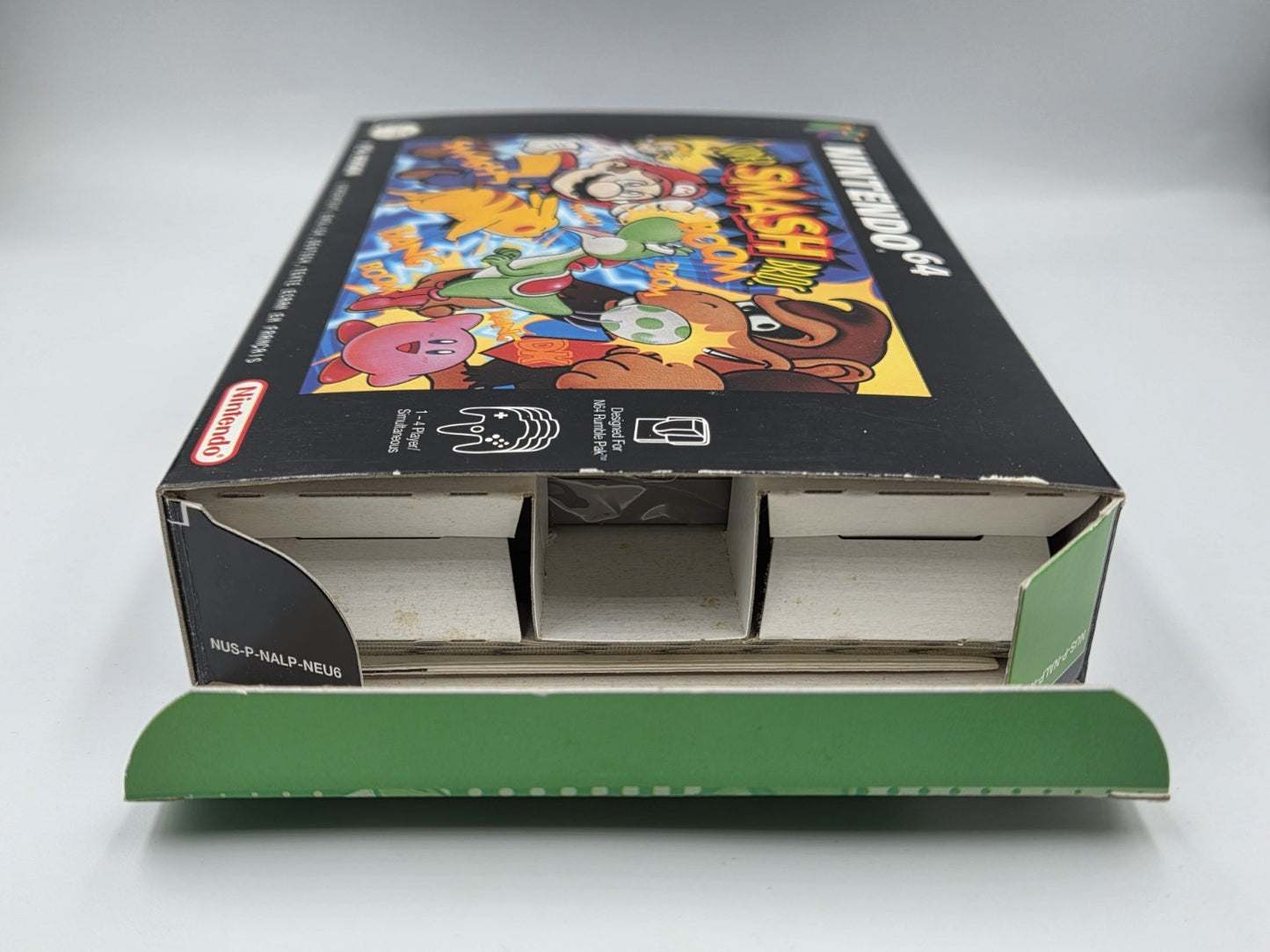 N64 Nintendo 64 Super Smash Bros. mit OVP und Anleitung EUR