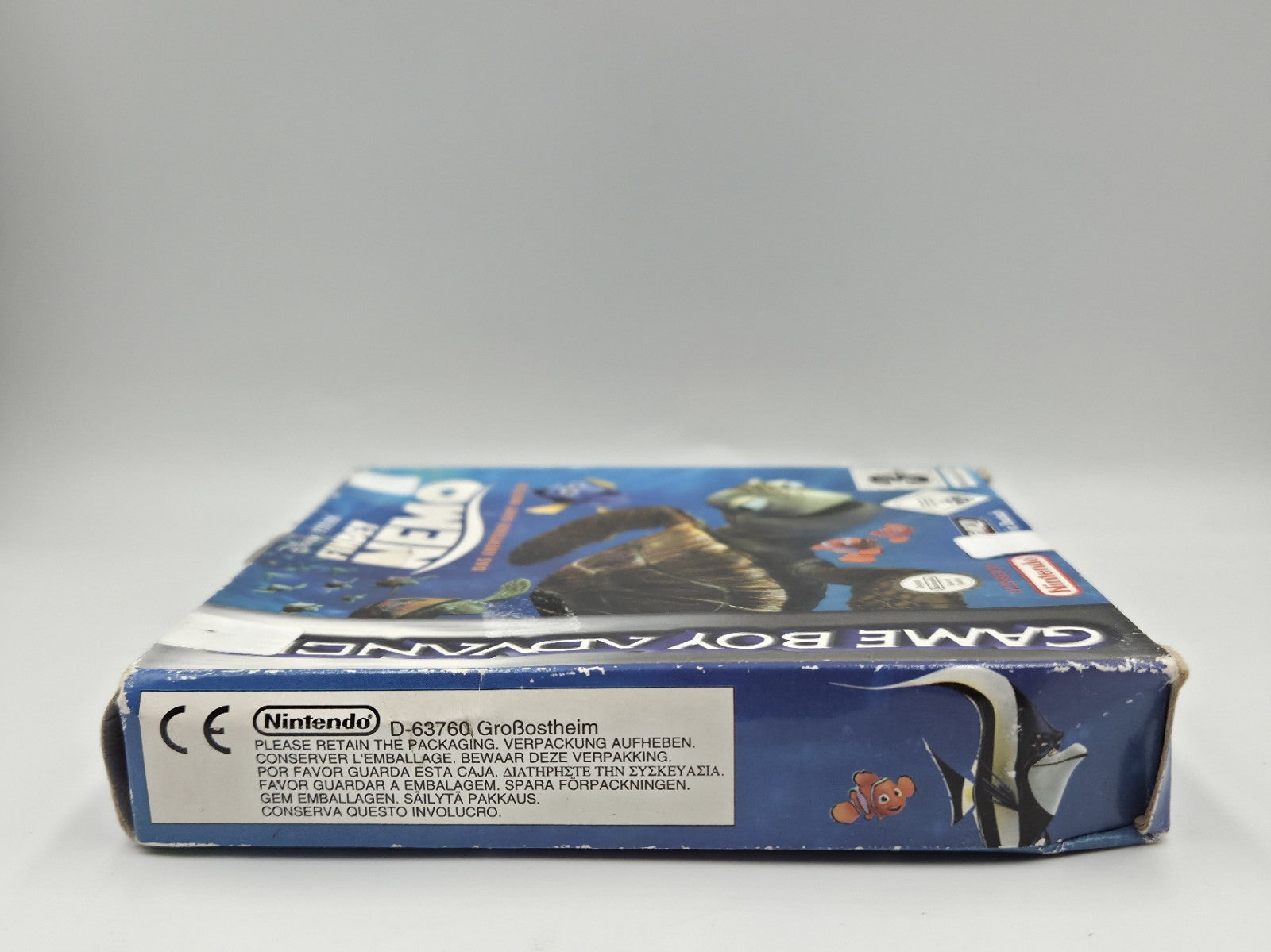 Game Boy Advance Findet Nemo Das Abenteuer Geht Weiter + OVP und Anleitung NOE