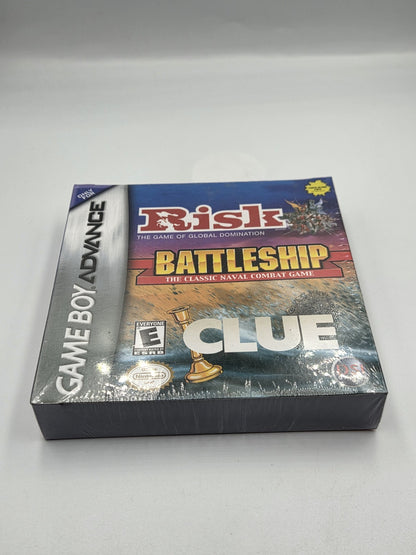 Nintendo Game Boy Advance Risk Battleship Clue USA Sealed  Neu New