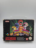 SNES Super Nintendo Power Rangers Leer OVP Empty Box EUR