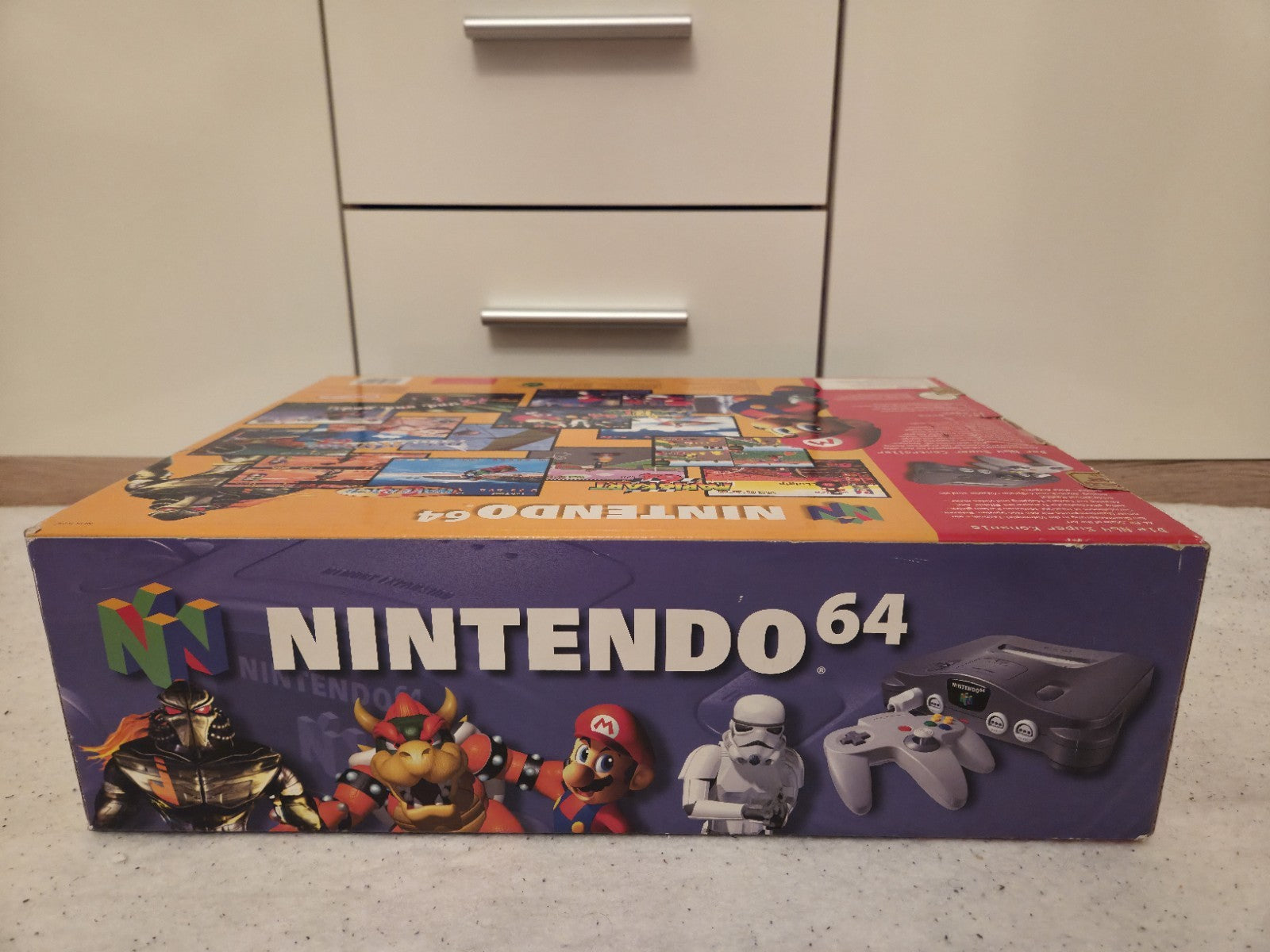 N64 Nintendo 64 Schwarz Black Konsole Console OVP 