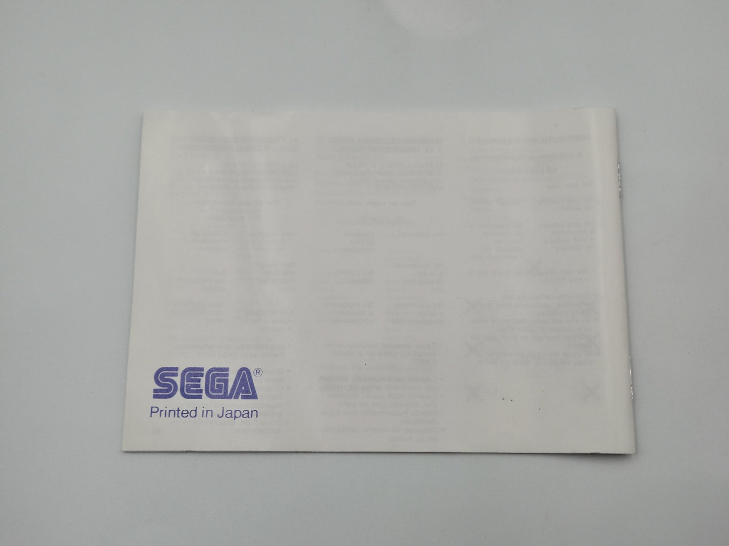 Sega Master System Secret Command mit OVP und Anleitung Multilingual 