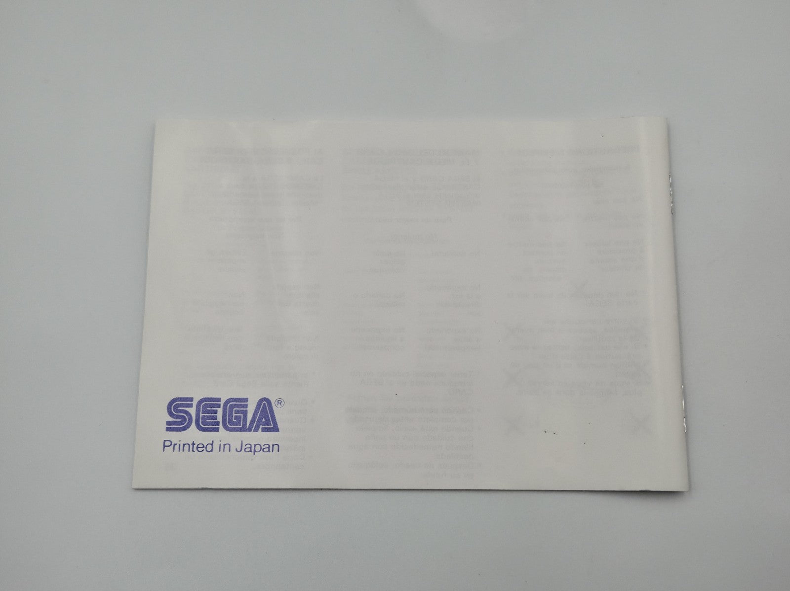 Sega Master System Secret Command mit OVP und Anleitung Multilingual 