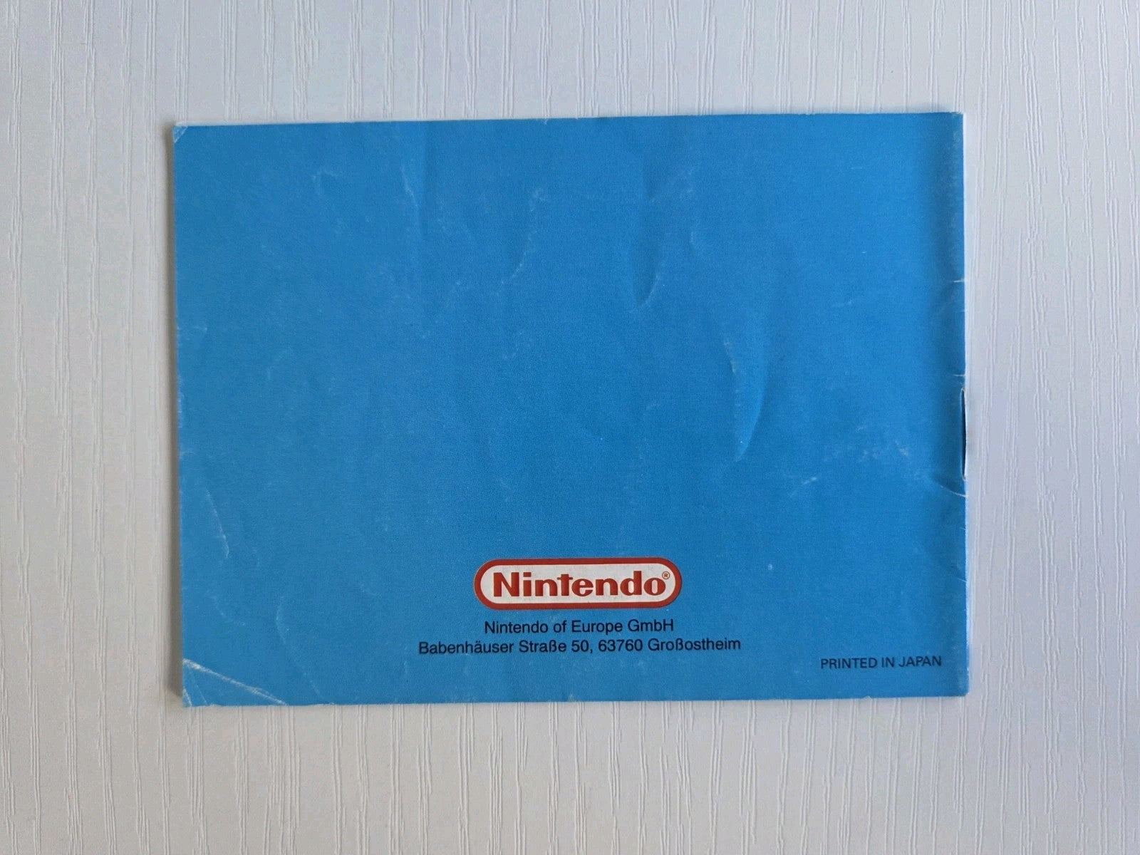 Nintendo Game Boy Classic Wario Blast Spielanleitung Instruction Booklet NOE