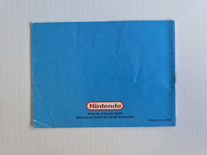 Nintendo Game Boy Classic Wario Blast Spielanleitung Instruction Booklet NOE