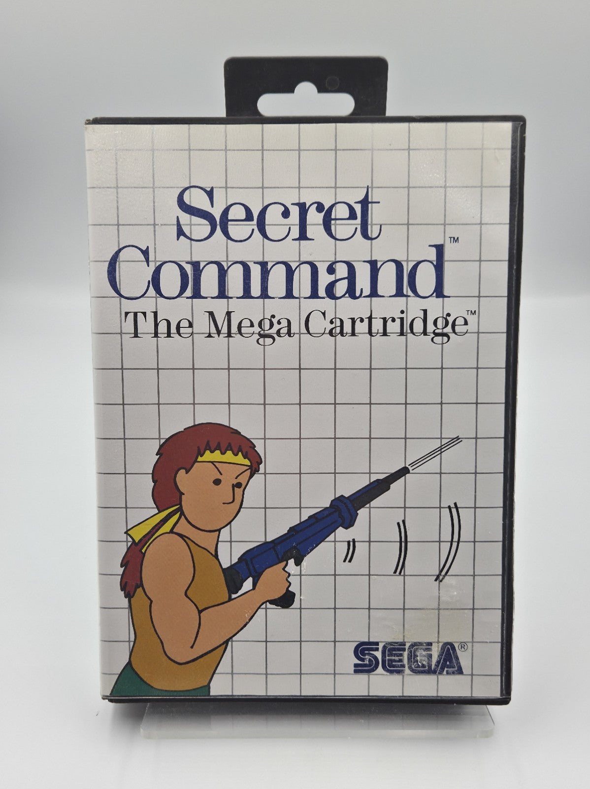 Sega Master System Secret Command mit OVP und Anleitung Multilingual 