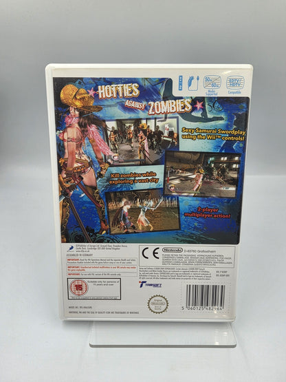 Nintendo Wii Spiel Onechanbara Bikini Zombie Slayers mit OVP und Anleitung UKV