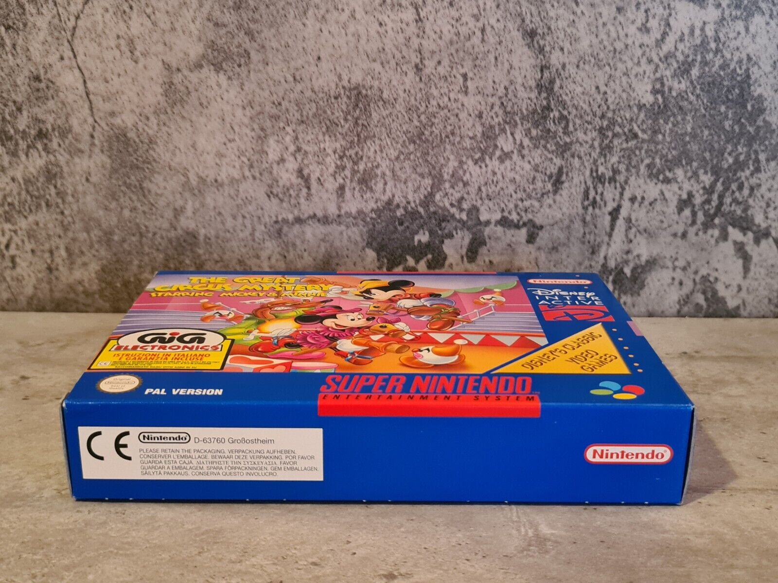 SNES Super Nintendo The Great Circus Mystery New Old Stock NEU - T-Retro-Games 