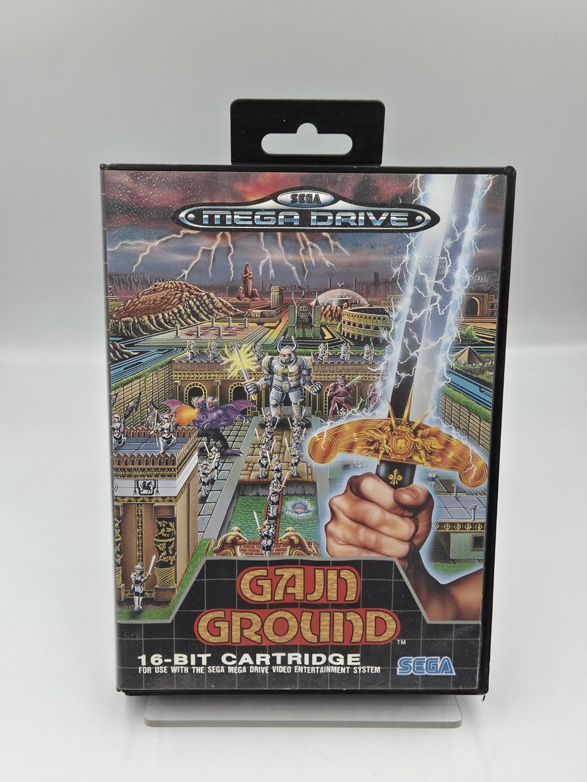 Sega Mega Drive Spiel Gain Ground mit OVP und Anleitung Multi Language 