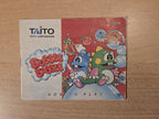 NES Bubble Bobble Spielanleitung Instruction Booklet NOE