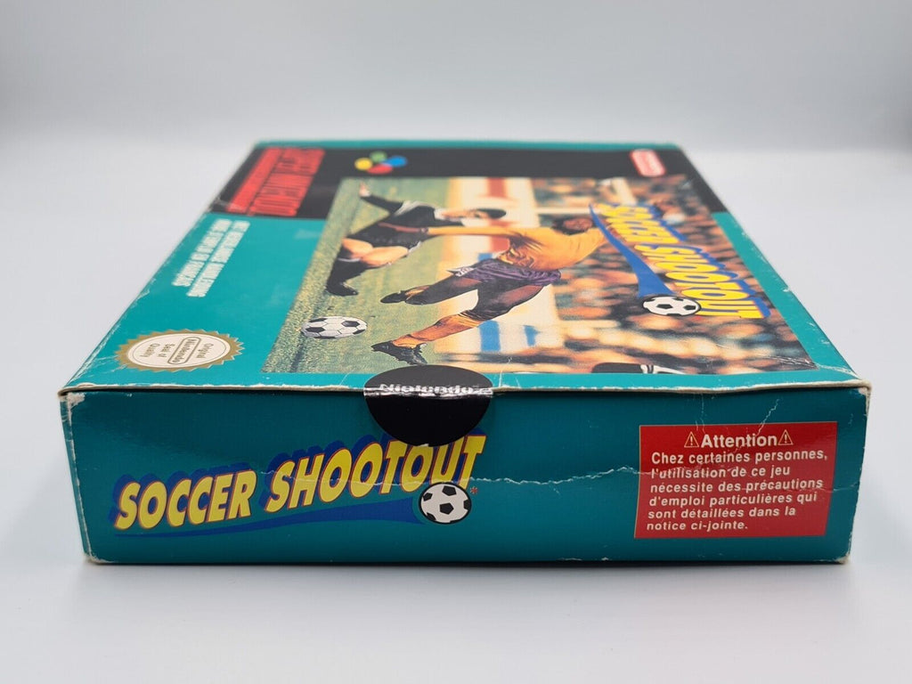 SNES Super Nintendo Soccer Shootout mit OVP und Anleitung FAH - T-Retro-Games 