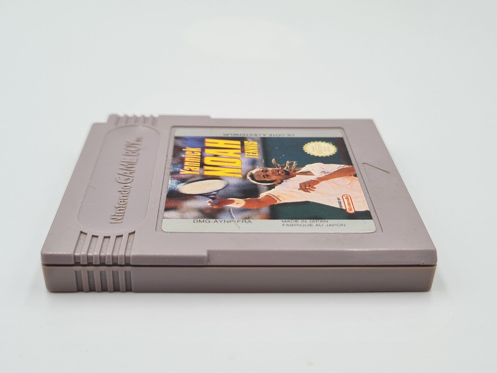 Nintendo Game Boy Classic Spiel Yannick Noah Tennis Modul FRA - T-Retro-Games 