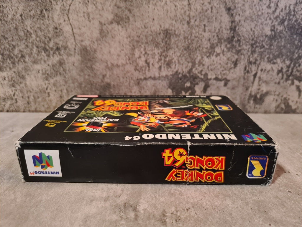 N64 Nintendo 64 Donkey Kong 64 mit OVP und Anleitung EUR - T-Retro-Games 