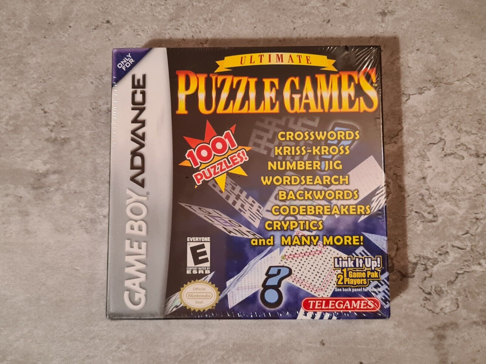 Nintendo Game Boy Advance Ultimate Puzzle Games USA Sealed Neu New - T-Retro-Games 