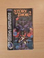 Sega Saturn The Story of Thor 2 Spielanleitung Instruction Booklet 