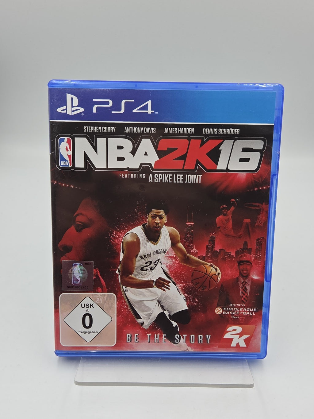 PS4 Playstation 4 Spiel NBA 2K16 mit OVP Deutsch