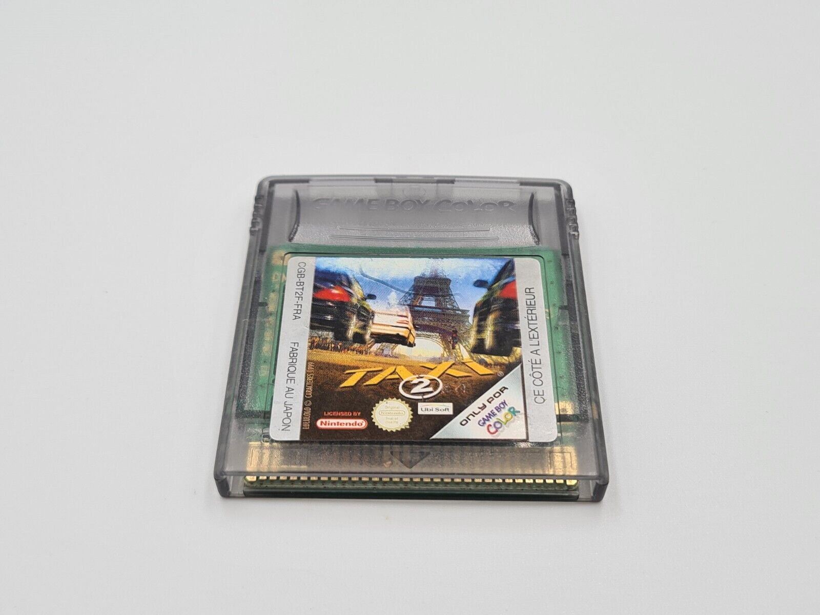 Nintendo Game Boy Color Spiel Taxi 2 mit OVP und Anleitung FRA - T-Retro-Games 