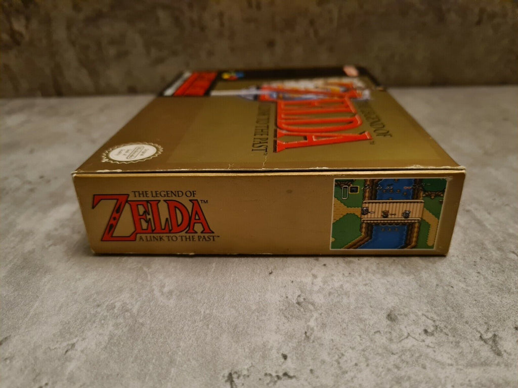 SNES The Legend of Zelda A Link to the Past mit OVP + Anleitung + Karte UKV - T-Retro-Games 