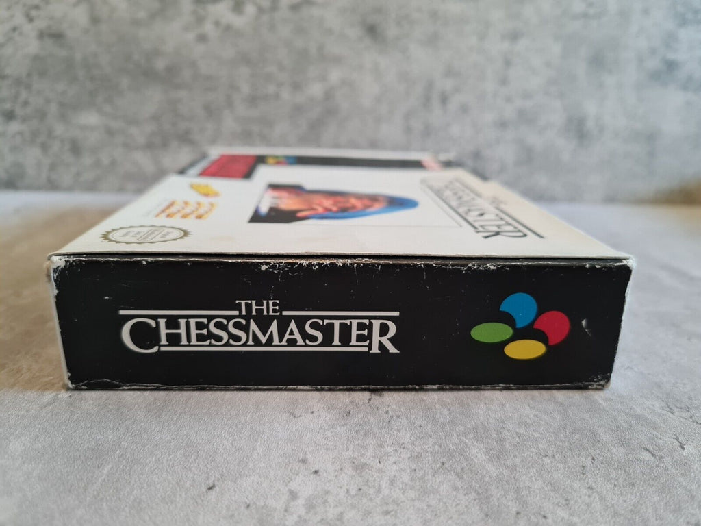 SNES Super Nintendo The Chessmaster mit OVP und Anleitung FRG - T-Retro-Games 
