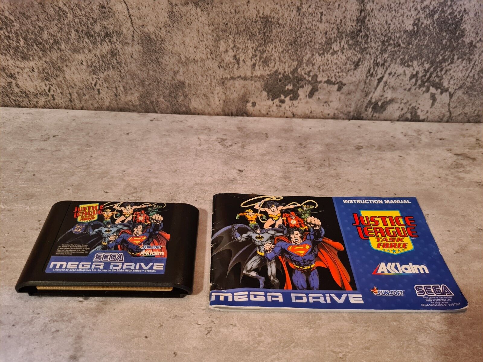 Sega Mega Drive Spiel Justice League Task Force mit OVP und Anleitung Multi - T-Retro-Games 