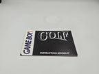 Nintendo Game Boy Classic Spiel Golf mit OVP und Anleitung AUS