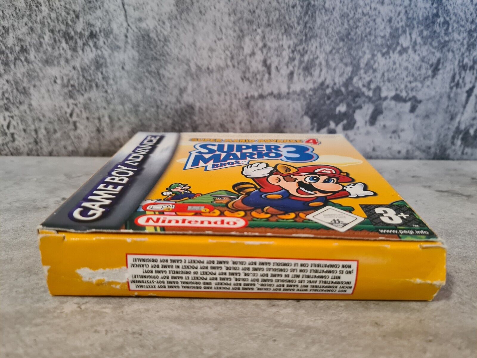 Nintendo Gameboy Advance Super Mario Bros. 3 mit OVP und Anleitung EUR - T-Retro-Games 