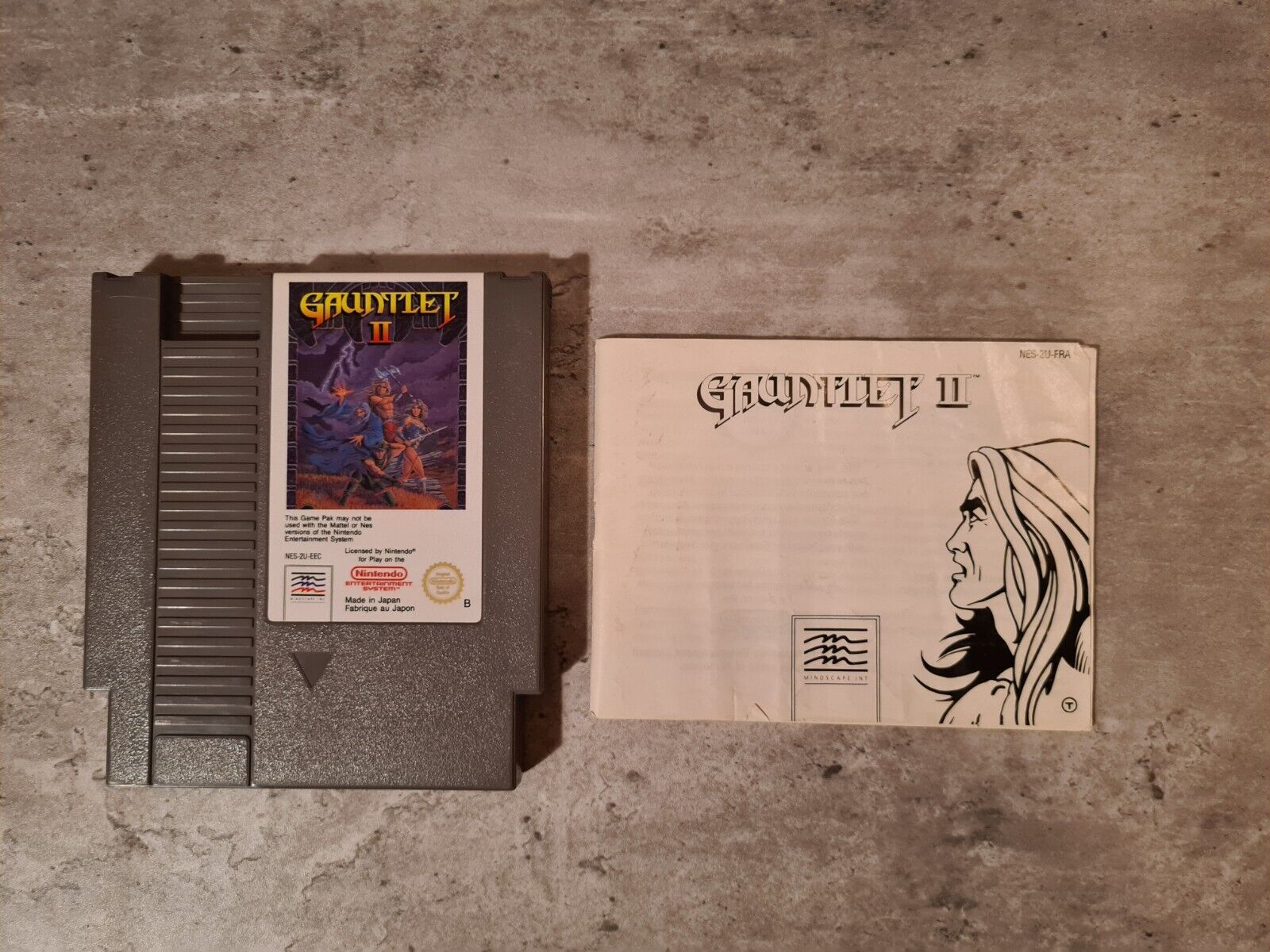 NES Gauntlet II mit OVP und Anleitung FRA - T-Retro-Games 