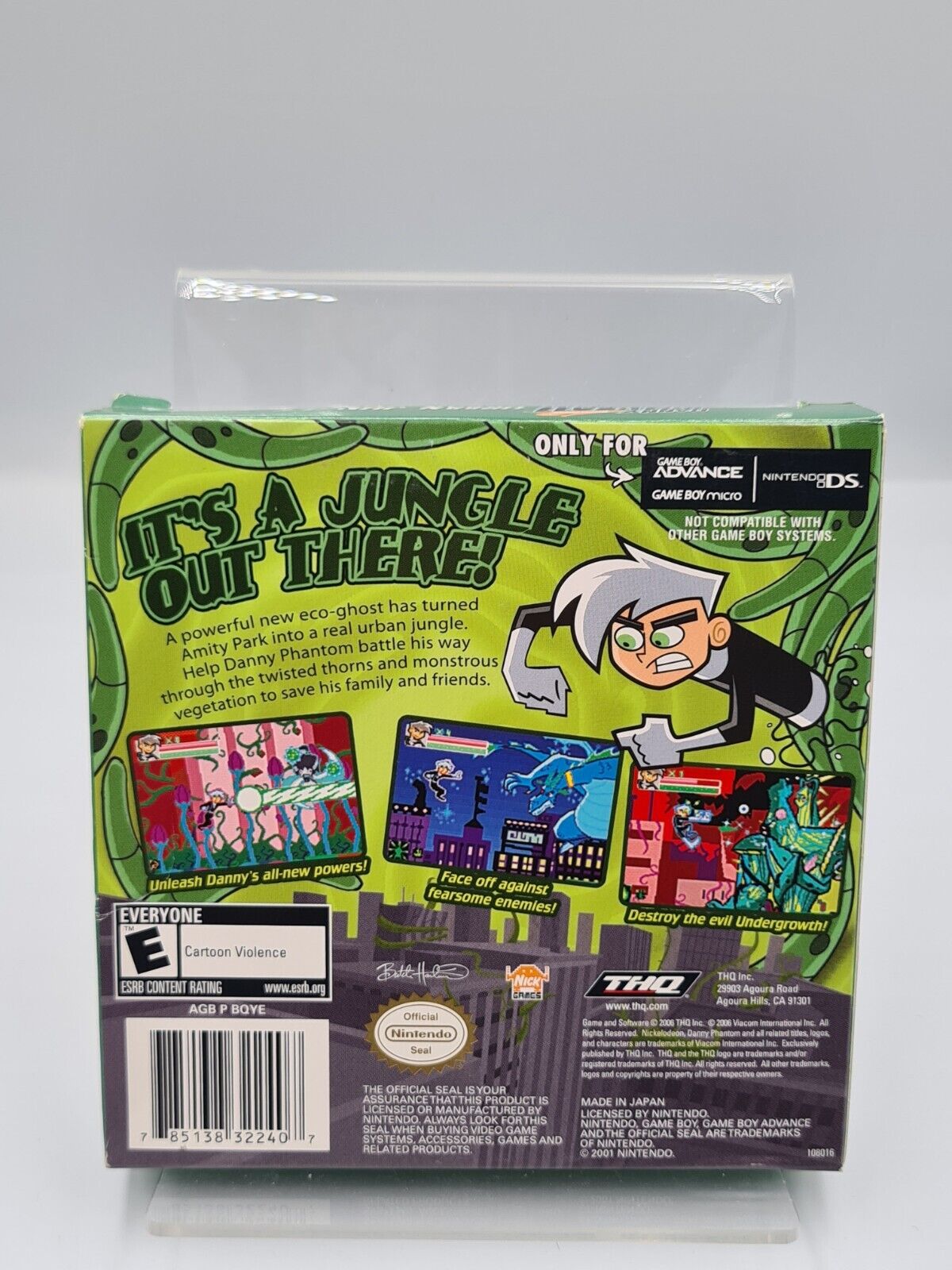 Nintendo Game Boy Advance Danny Phantom Urban Jungle mit OVP und Anleitung USA - T-Retro-Games 