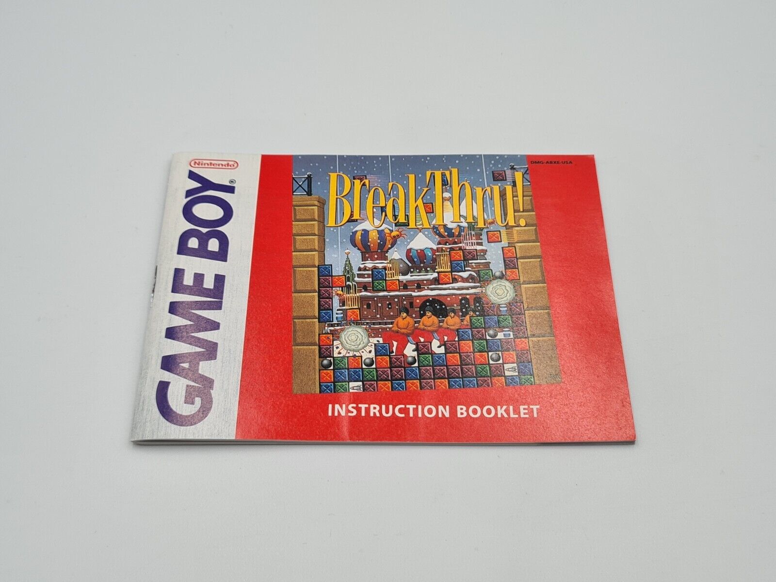 Nintendo Game Boy Classic BreakThru! mit OVP und Anleitung USA - T-Retro-Games 