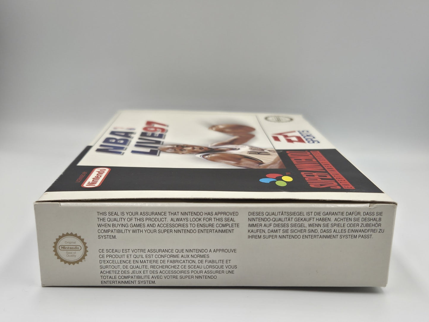 SNES Super Nintendo NBA Live 97 mit OVP und Anleitung EUR