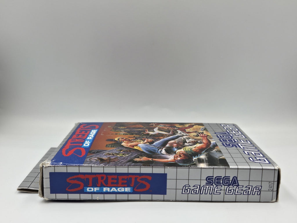 Sega Game Gear Spiel Streets of Rage mit OVP und Anleitung Multi Language 