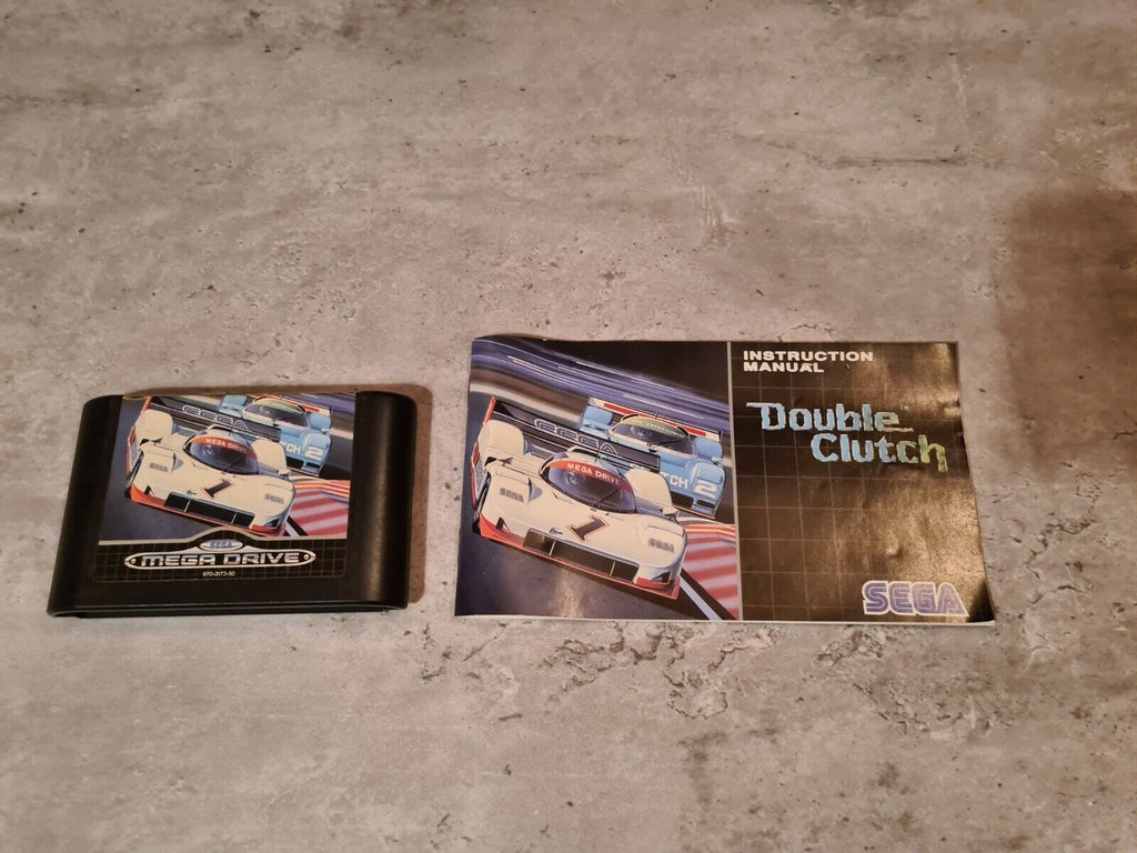 Sega Mega Drive Spiel Double Clutch mit OVP und Anleitung Multi Language - T-Retro-Games 