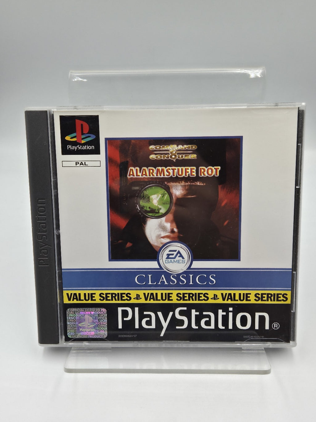 PS1 Command & Conquer Alarmstufe Rot mit OVP und Anleitung Deutsch 2 Discs 