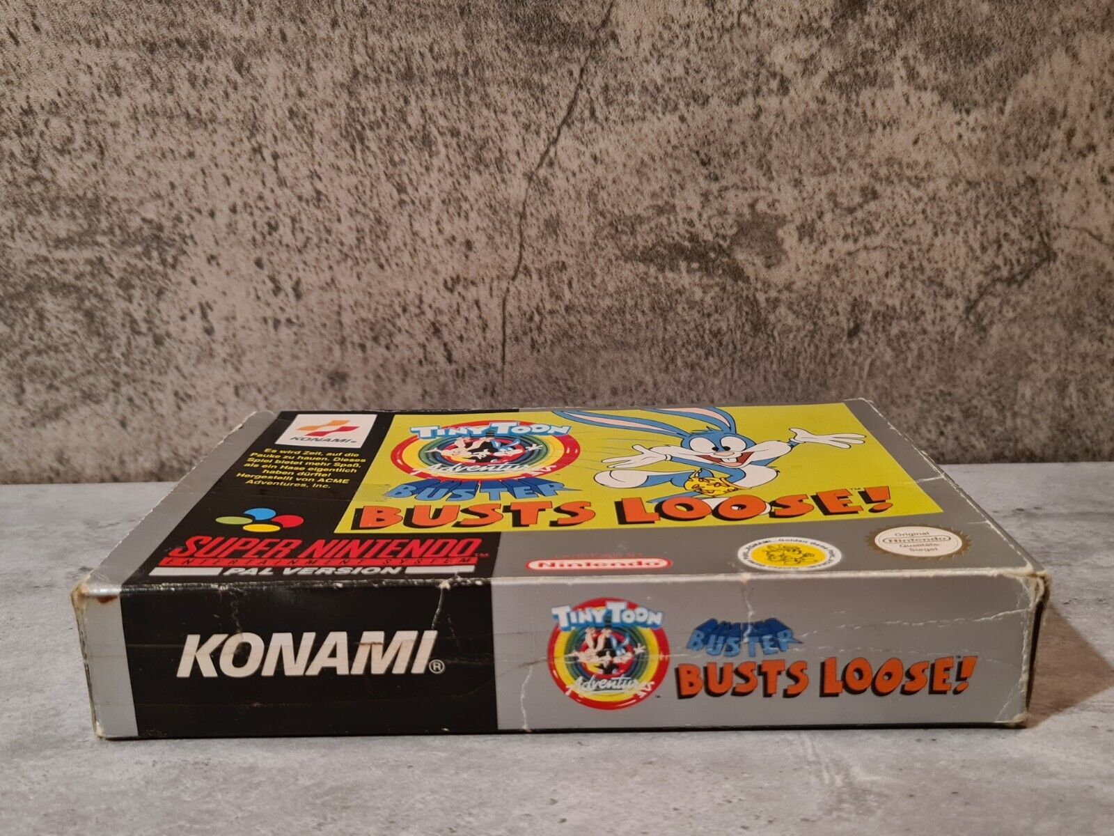 SNES Tiny Toon Adventures Buster Busts Loose mit OVP und Anleitung NOE - T-Retro-Games 