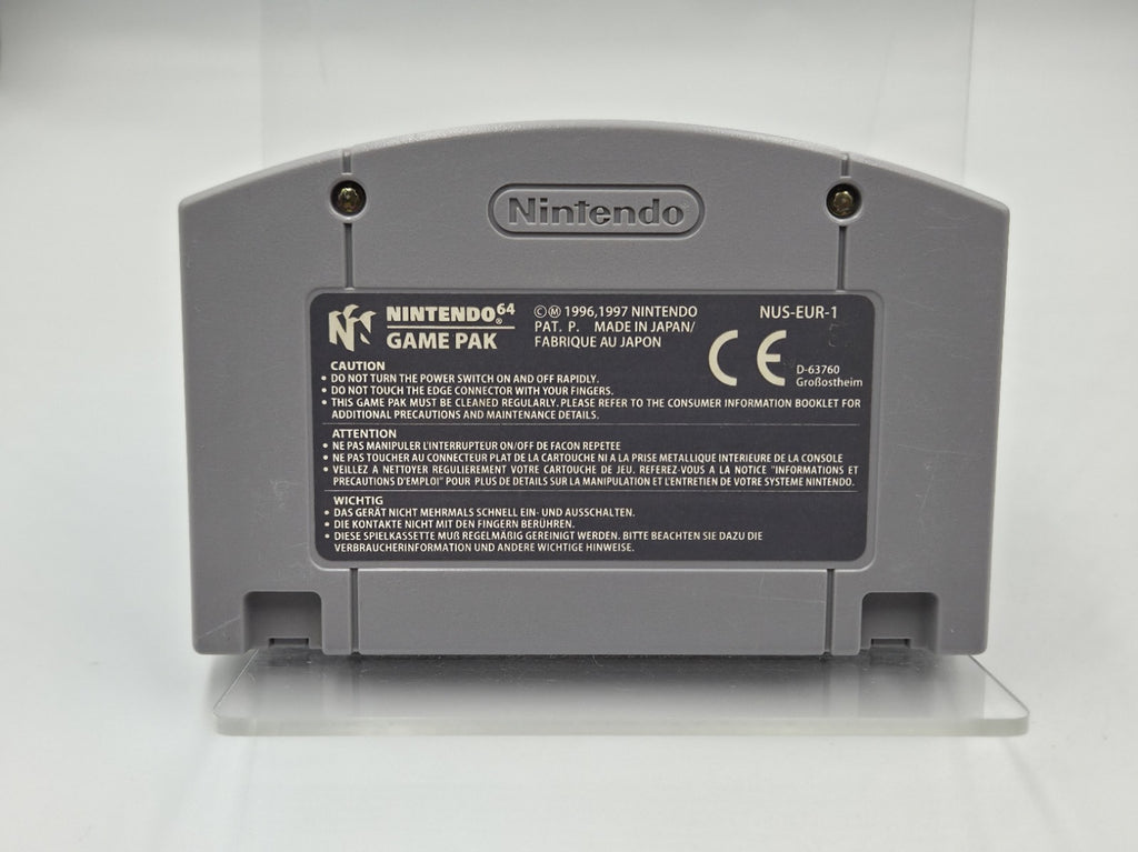 N64 Nintendo 64 Spiel International Superstar Soccer 98 EUR Modul
