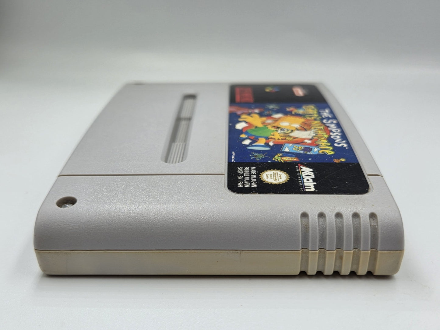 SNES Super Nintendo The Simpsons Bart's Nightmare Modul FAH