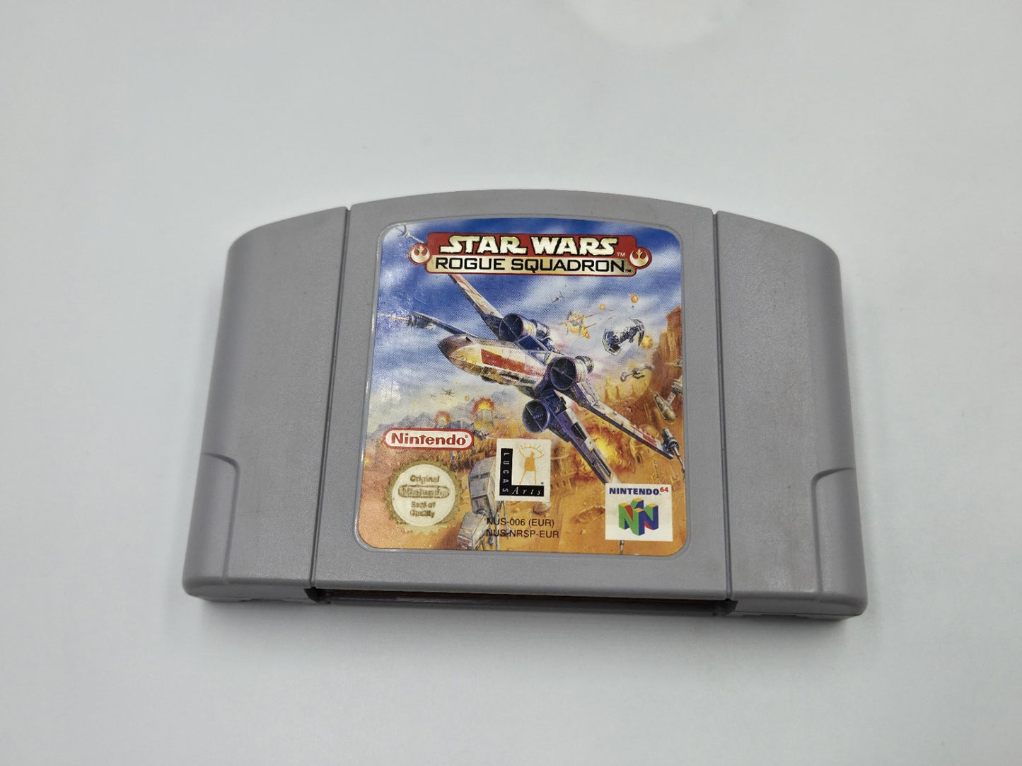 N64 Nintendo 64 Spiel Star Wars Rogue Squadron mit OVP und Anleitung NOE